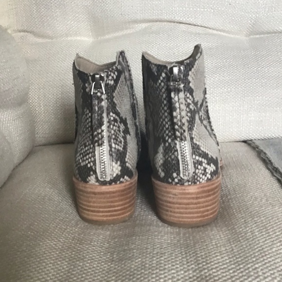 Dolce Vita Python Booties - Picture 2 of 2